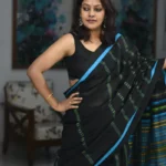 black_begumpuri_cotton_saree_sabgbk001_featured