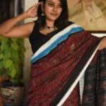 Maroon_Sambalpuri_Ikkat_Saree_SAIKMR001_featured