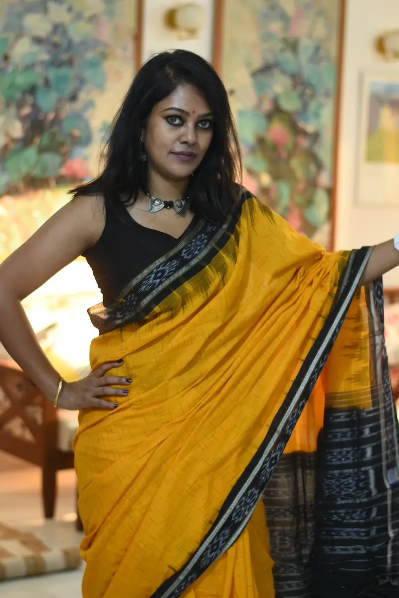 Yellow_Sambalpuri_Ikkat_Saree_SAIKYL001_gallery_featured Yellow_Sambalpuri_Ikkat_Saree_SAIKYL001_gallery_featured