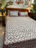 Palm_And_Floral_Block_Print_Bedsheet_BDHBWT002_gallery_2