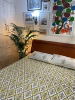 Narcissus_Flower_Block_Print_Bedsheet_BDHBYL002_featured