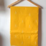 Lime Yellow Dhaniakhali Cotton Saree